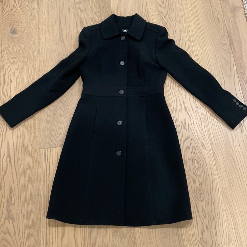Black Jcrew Women’s Peacoat
